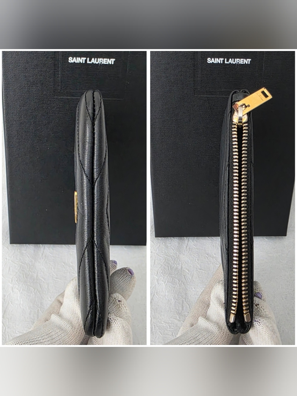 Auth YSL Yves Saint Laurent Card Holder - Picture 7 of 8